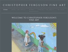 Tablet Screenshot of chrisfergusonfineart.com